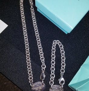 Tiffany & Co. Jewelry - Matching Tiffany and co silver choker & bracelet Tiffany & Co. Jewelry - Matching Tiffany and co silver choker & bracelet